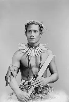 Samoa: Chieftain in the German colony of Samoa, 1903