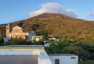 Pediment: Chiesa di San Bartolomeo, San Bartolo, Stromboli, Italy