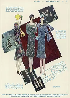 Chiffon: CHIFFON FROCKS 1929