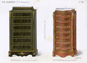 Rosewood: TWO CHIFFONNIERS