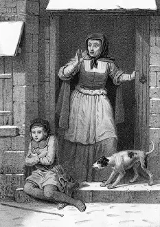 Astonished: CHILD ON DOORSTEP