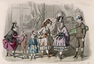 Bustles: Child Fashions circa 1870