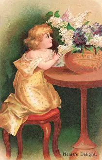 Hydrangeas: Child & Flowers