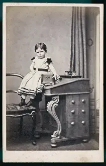 Buckle: CHILD IN FROCK 1860S