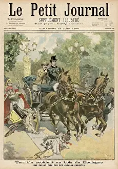 Runaway: CHILD KILLED BY CARRIAGE
