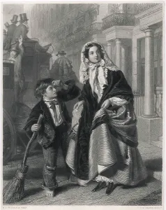 Sweepers: Child labour, boy street sweeper