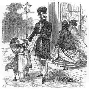 Sweeper: Child labour, boy street sweeper
