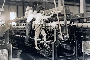 Bobbins: Child labourers in a cotton mill