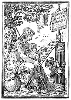 Learns: CHILD LEARNS TO WRITE