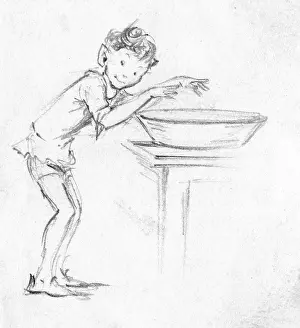 Imps: A child like imp creature looking mischievous