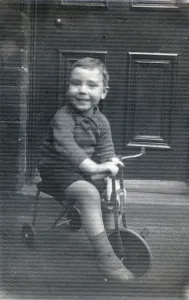 Tricycle: Child on Miniature Tricycle