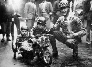 Motorcycling: Child motorcyclist