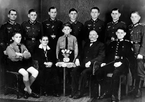 Silesia: Child-rich family, 1941
