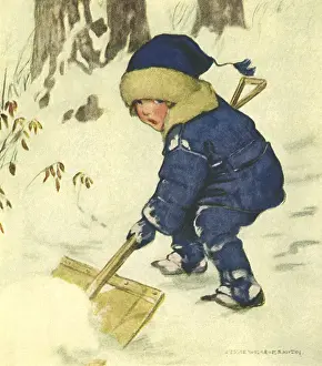 Willcox: Child Shoveling