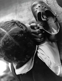 Seopedi: Child sleeping during break at Nonofelo Primary