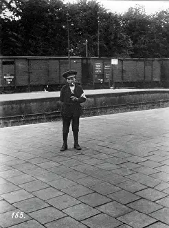 Ruhr: A child as a stationmaster appointed by the