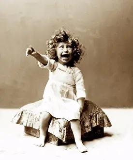 Tantrum: Child throwing a tantrum