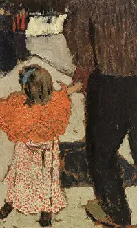 Vuillard: Child Wearing a Red Scarf