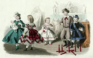 Frocks: Children in 1864