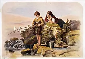 Bubbling: TWO CHILDREN ANGLING