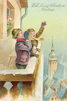 Shout: Children on Balcony