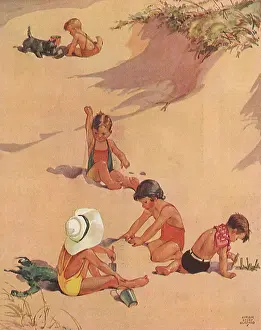 Hurford: Children at Beach
