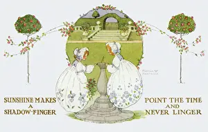 Hartridge: Children in a beautiful garden