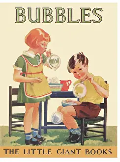 Bubbles: Children Blowing Bubbles