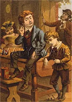 Misbehaviour: CHILDREN/BOYS SMOKING
