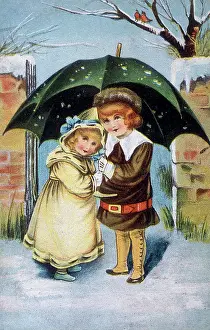 Brolly: CHILDREN/BROLLY/SNOW