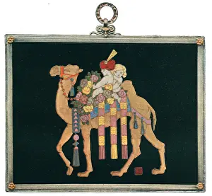 Cloisonne: Children With Camel