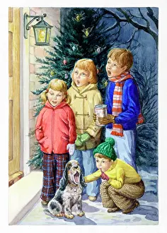 Choirs: Children Carol Singing