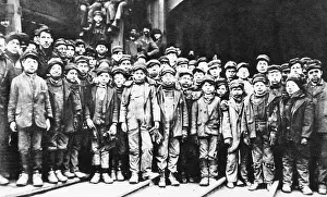 Commissioned: Children in front of a coal mine, 1911