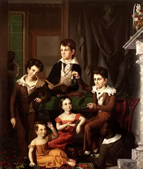 Parlor: The Children of the Commodore and Mrs. John Daniel Danel
