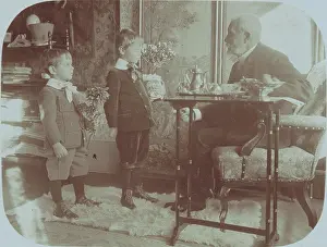 Goerz: Two children congratulate their father on his birthday