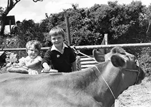 Showground: Children at County Showground, Cornwall