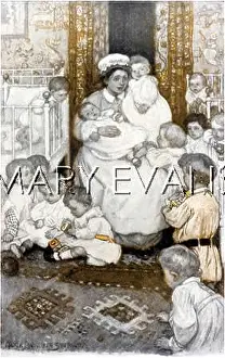 Harassed: CHILDREN IN CRECHE 1904