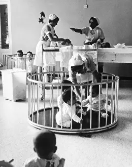Nurseries: CHILDREN IN CRECHE 1960