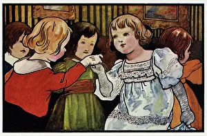 Puffed: Children dancing together by Charles Robinson