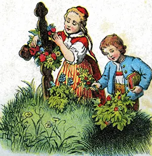 Abdicating: Children decorating a grave