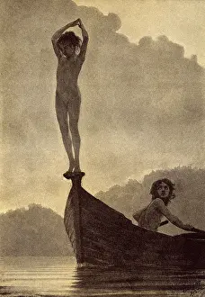 Plunge: CHILDREN DIVING 1896