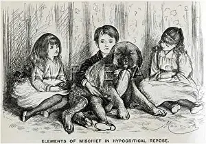 Hypocritical: THREE CHILDREN AND DOG