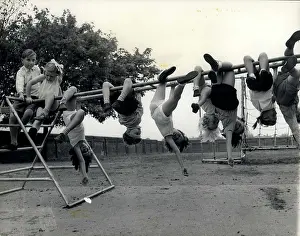 Chooses: Children doing physical education