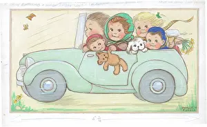 Purser: Children dressing up/playing