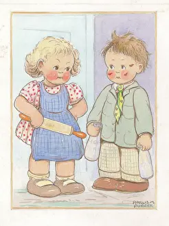 Purser: Children dressing up/playing