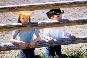 Dude: children - dude ranch - Wyoming