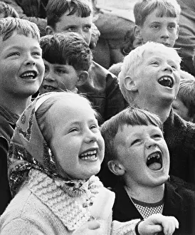 Noise: Children enjoying a Punch & Judy Show