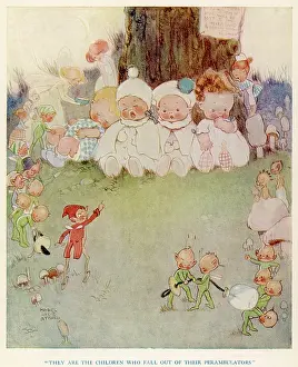 Lucie Attwell Limited (mary Evans): They are the children that fall out of their Perambulators
