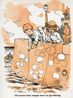 Jan17: Children fishing