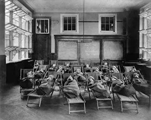 Cots: Children in the Fresh Air Class at PS 51
